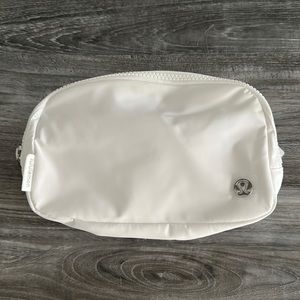 Lululemon white belt bag
